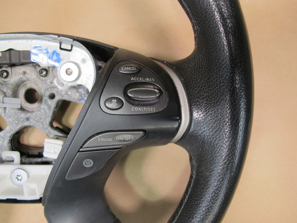 Infiniti JX35 QX60 2013-2016 volante multifunción cuero negro Foto 4 de 4