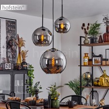 Wohn Schlaf Ess Zimmer Beleuchtung Kugellampe Chrom Hänge Lampen Pendel Leuchten