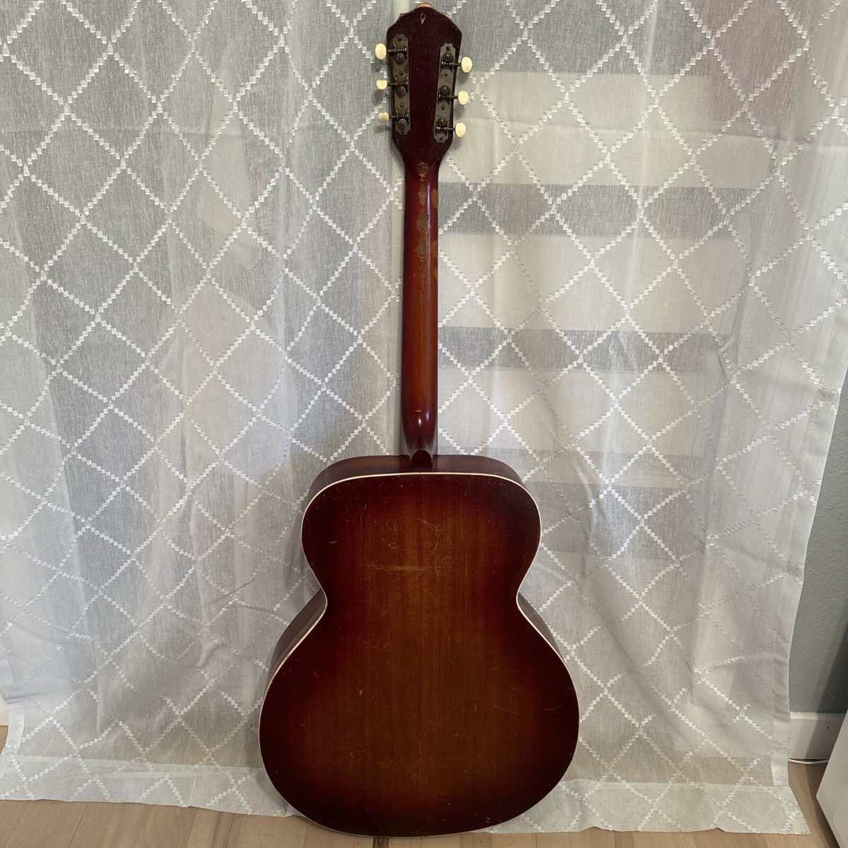 Vintage/Kay 1940s-1950s Jumbo Acoustic Guitar Sunburst Color