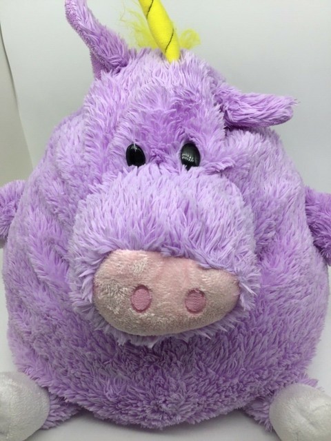 unicorn pig plush