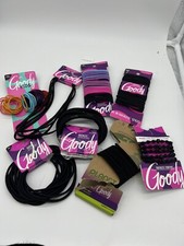 Lot of 8Goody Ouchless Elastics. Each Pack Is New But Has Missing Ties.