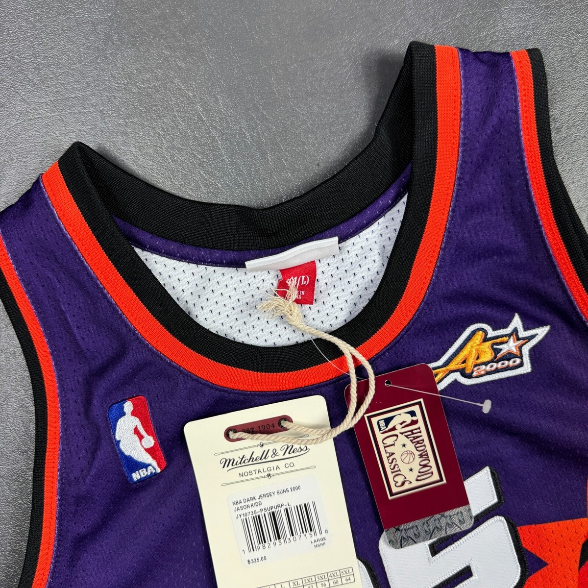 100% Authentic Jason Kidd Mitchell & Ness 2000 NBA All Star Jersey