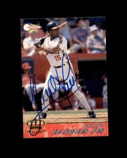 Sandy Alomar Jr Hand Signed 1994 Pacific Cleveland Indians Autograph
