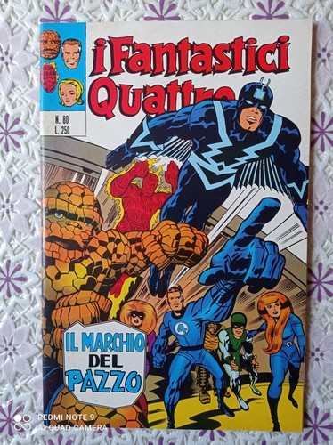 I FANTASTICI QUATTRO. LOTTO DI 5 NUMERI. 80-84-85-88-89. OTTIMI-EDICOLA - Foto 2 di 16