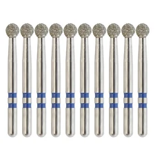 Zirconia Adjustment Diamond Bur Round Medium Grit Z801/023M FG High Speed Dental