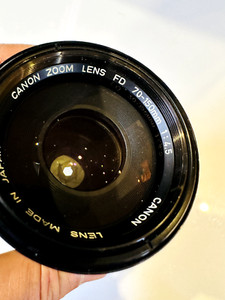 RARE Canon FDn 85mm F/1.8 MINT Minus Canon EF Converted MINT Condition