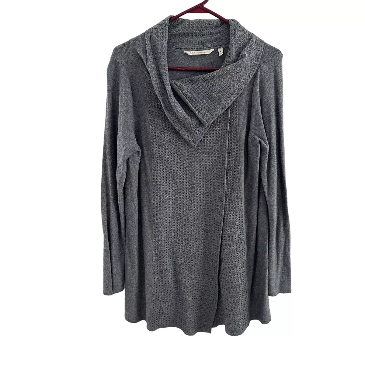 Cowl neck wrap cardigan clearance
