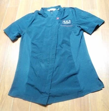 Official Women's Chik Fil A Employee Shirt Uniform Team Style Blue Sz S