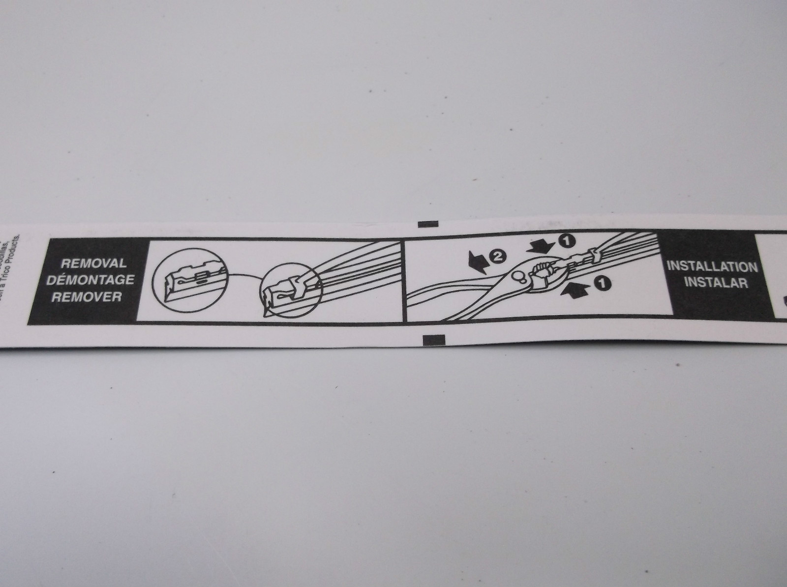 Trico 17220 Windshield Wiper Blade Refill TEFLON NAPA 602241 22 in