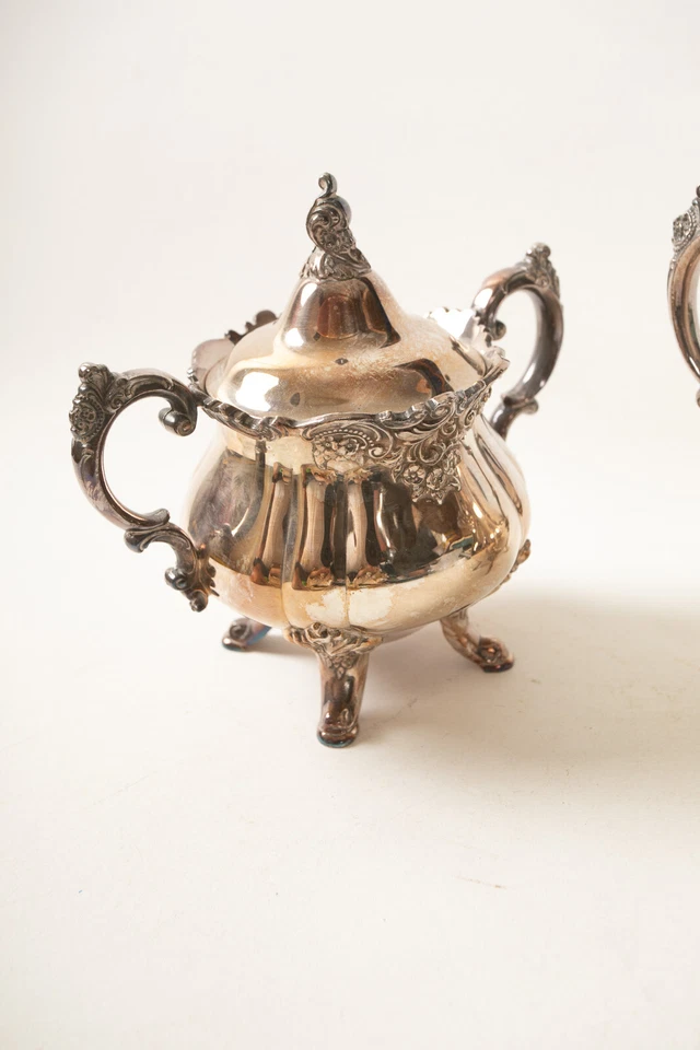 Baroque de Wallace (UD2) azúcar 283 y crema 284 (JSF6) plateado Grand Coffee Foto 3 de 4