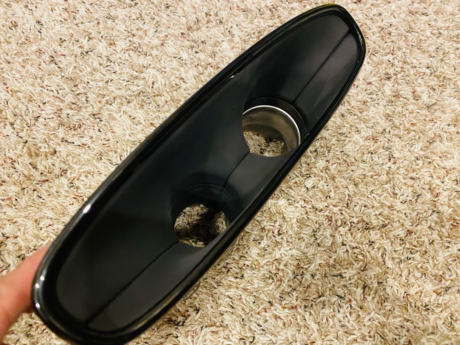 BLACK EDTION BENTLEY BENTAYGA MUFFLER EXHAUST PIPE TIP 15-19 BLACK CHROME RIGHT