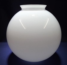 Ersatzglas Opalglas Lampenglas Opalkugel glänzend Ø300mm,  Kragenrand Ø100mm