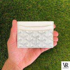 Goyard Saint-Sulpice Card Wallet White