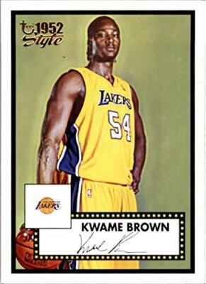 Kwame Brown NBA Select from Base, RC Rookie, & Jersey Singles (Pick Your Cards)