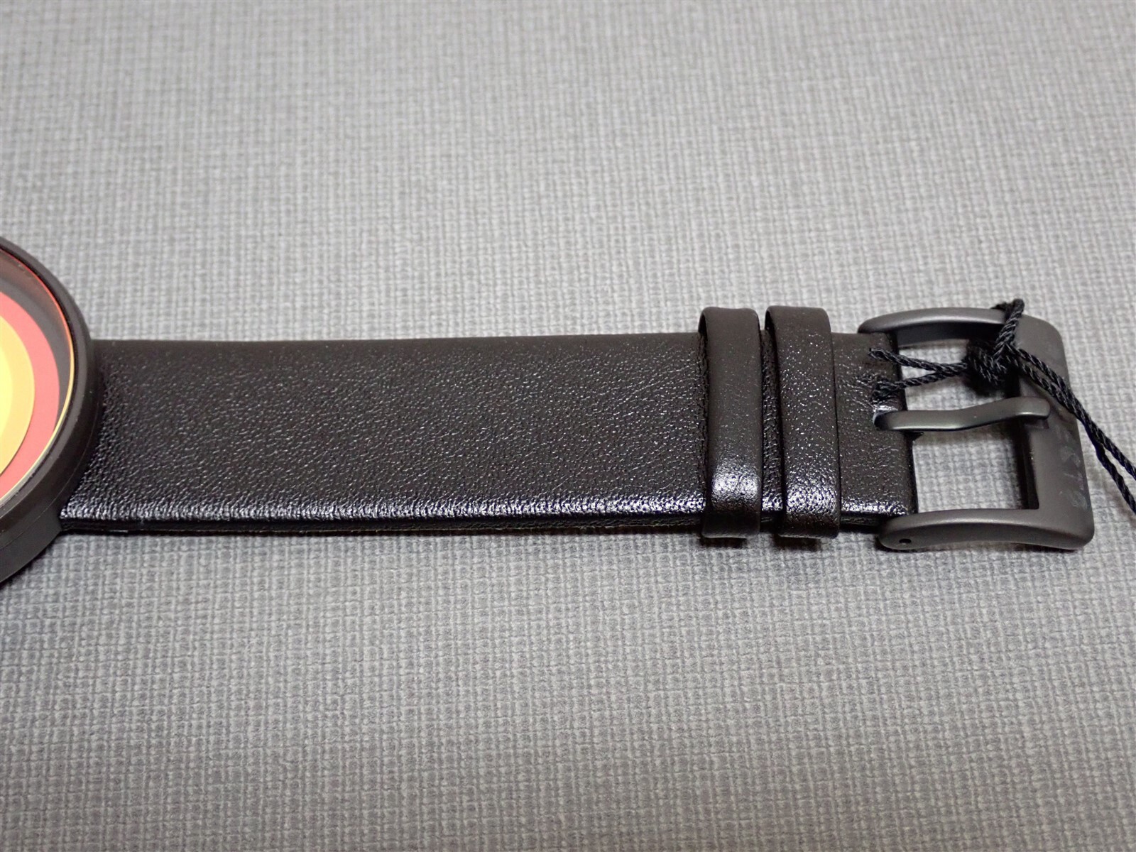 NEW Projects Watches PJT-7303 Pride 40mm Black Leather Band Watch