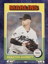 2024 Topps Heritage #319 - Braxton Garrett - Florida Marlins - Near Mint