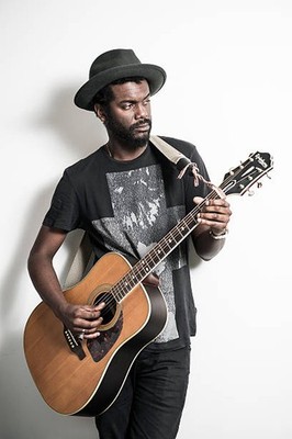American blues rock musician Gary Clark Jr Photographed at Warne- Old Photo 2