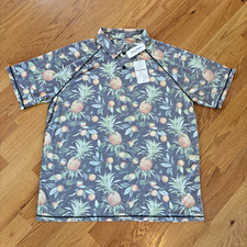 Tommy Bahama Men's Citrus Grove IslandZone Moisture Wicking Polo - XXL NWT 118