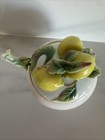 Retired Franz Porcelain Lemon Jam Jar, Lid And Matching Spoon #FZ00517. — photo 4