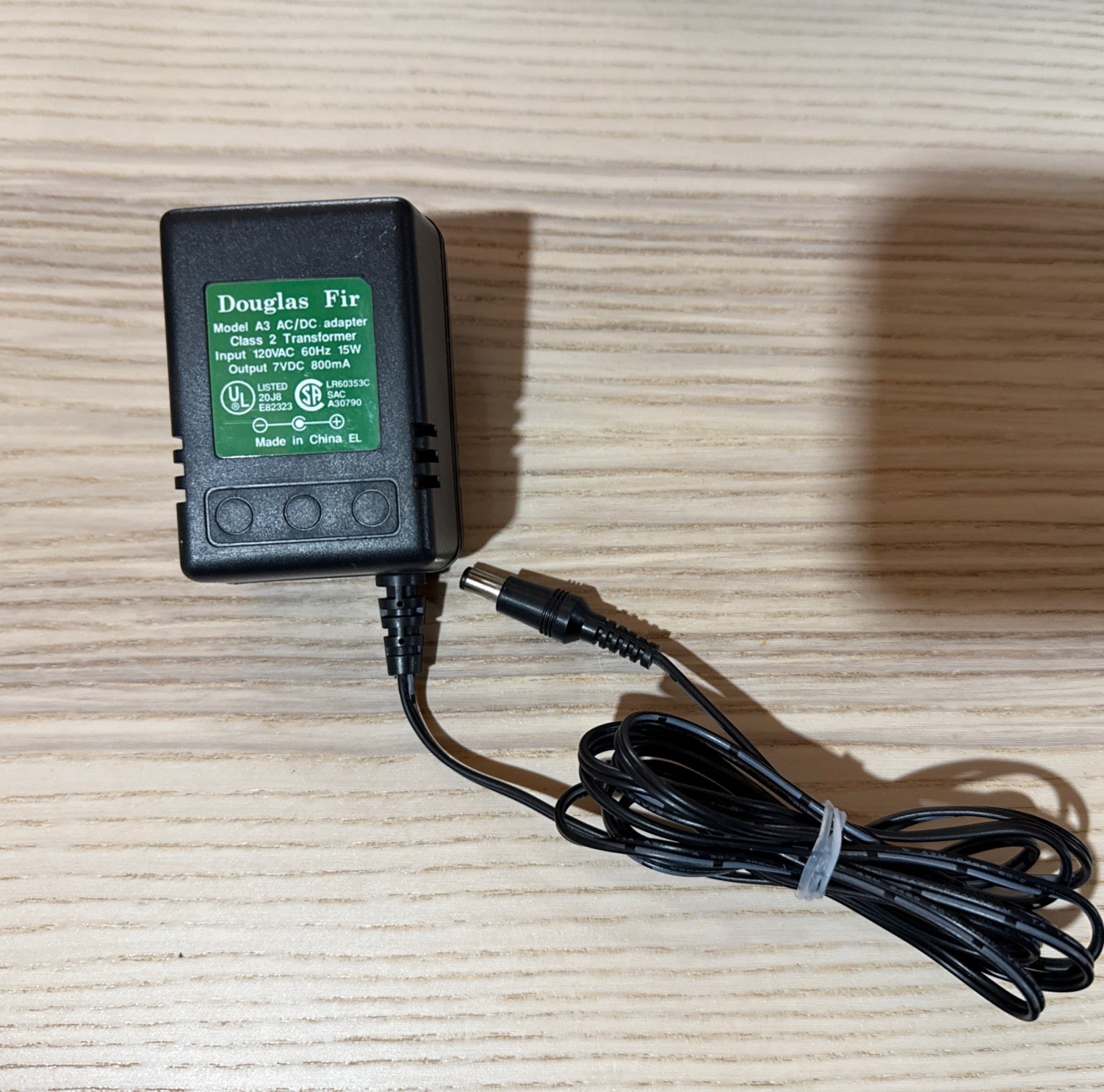 Vintage 1997 Gemmy 18in Dancing Douglas Fir Replacement AC DC Power Cord