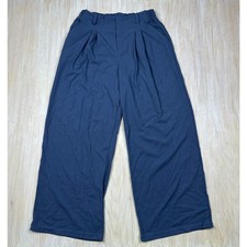 NWT Halara Flex High Waisted Plicated Side Pocket Wide Leg Work Pants Large