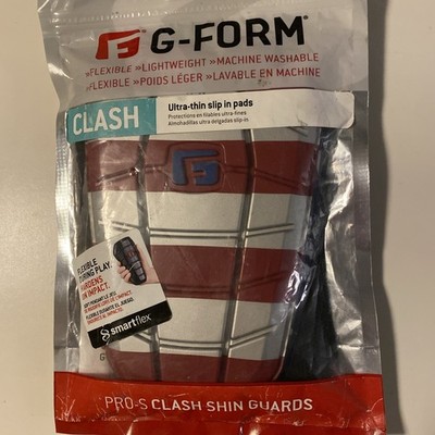 G-Form Pro-S Blade Clash Soccer Shin Guards Limited Edition Freedom USA L -R13
