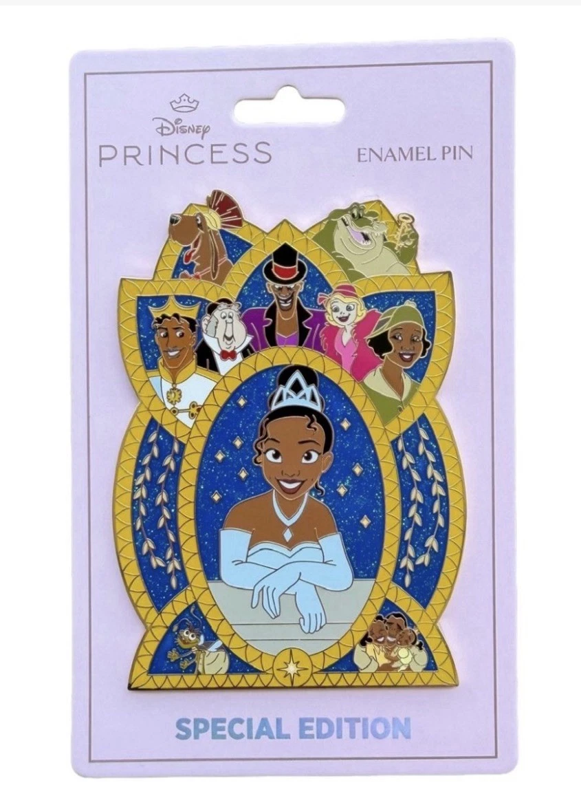 Tiana Princess and the Frog Character Cluster Disney Pin SE 175 [CONFIRMED]
