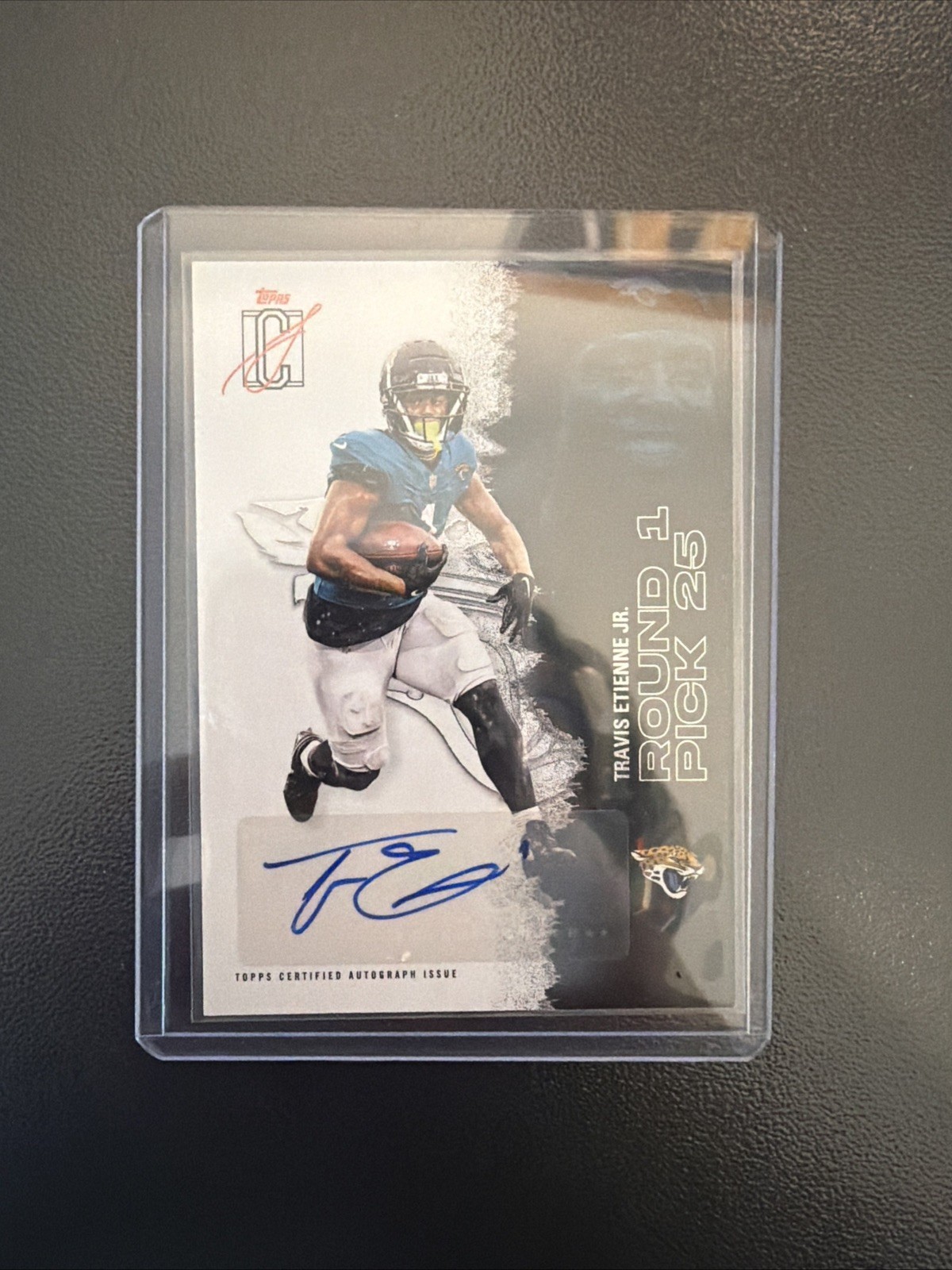 2025 Topps Signature Class Travis Etienne Jr Auto #27 Jacksonville Jaguars NFL