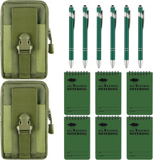 14 PCS Waterproof Notebook, 3 X 5 Inch Pocket Notebook with Weatherproof Pen