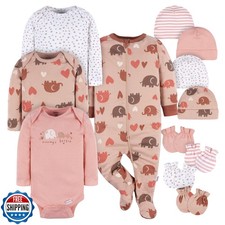 Gerber Baby Boys 12 Piece Layette Gift Set, Mommy's Bestie, 3-6 Months