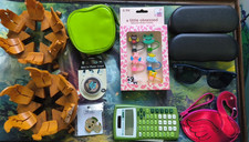 Home Goods & Tech Lot Coin Purse Glasses Case Chargers Earbuds Wholesale