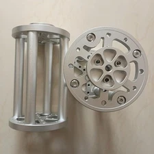 TeSeek MT-3 195mm (7.7") EQ Mount Pier Extension (Silver) for EQ3 EQ5 Tripods