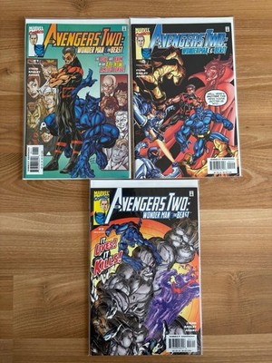 Avengers Two: Wonder Man & The Beast #1 3   Complete Mini-Series 