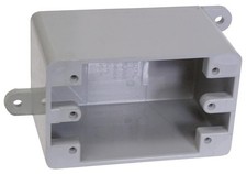 Cantex 5133420 1 Gang Blank Deep Weatherproof Box PVC