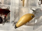 14 Vintage Lure Lot W/Box Rebel, Luhr Jensen, Arbogast, South Bend, Rattletrap + — photo 3