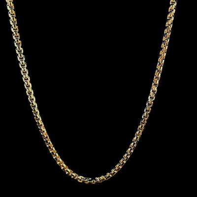 Ancona Jewelry 14K Box Link Gold Chain 2mm 20 in Necklace