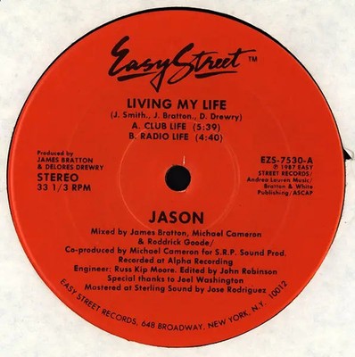 Jason Smith Living My Life Vinyl Single 12inch Easy Street