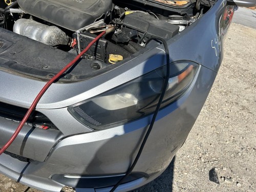 Passenger Headlight Halogen Black Background Fits 13-16 DART 104955738