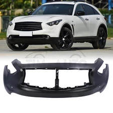 New Front Bumper Cover For 2014 2015 2016 2017 Infiniti QX70 2012 FX35 Primed