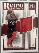 2023-24 Panini National Treasures #RM-DEM DeMar DeRozan Retro Materials #/49