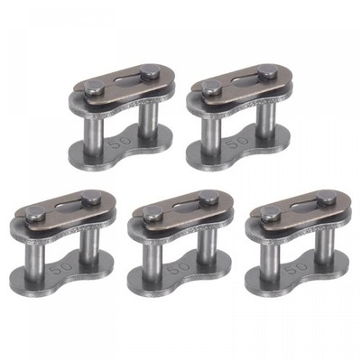 uxcell 5Pcs #50 Chain Master Connector Link Roller, 5/8'' Pitch 10A(#50)