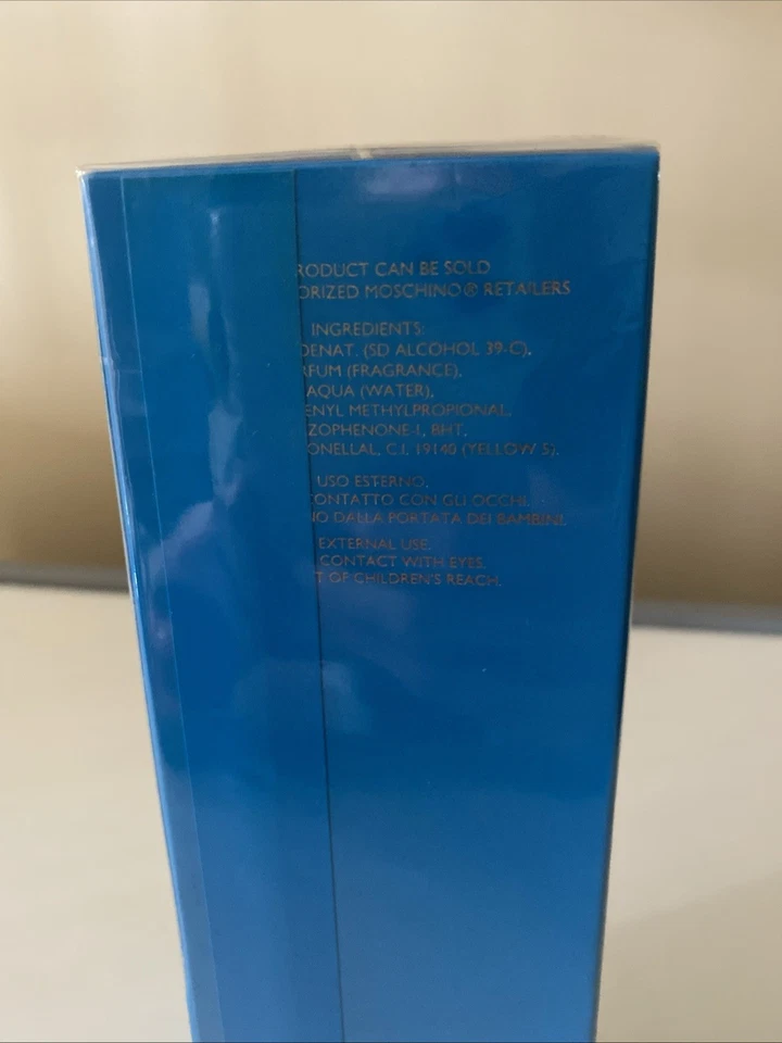 Chic Chic LIGHT CLOUDS MOSCHINO 3.4 Fl OZ eau de parfum spray para mujer *SELLADO* Foto 3 de 4