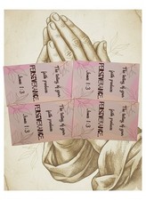 4 Bible Verse Mini Scripture Inspirational Christian Gifts Encouragement Cards.