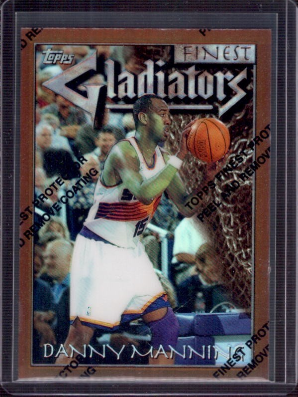 DANNY MANNING 1996-97 Topps Finest #73 Refractor w/ Coating