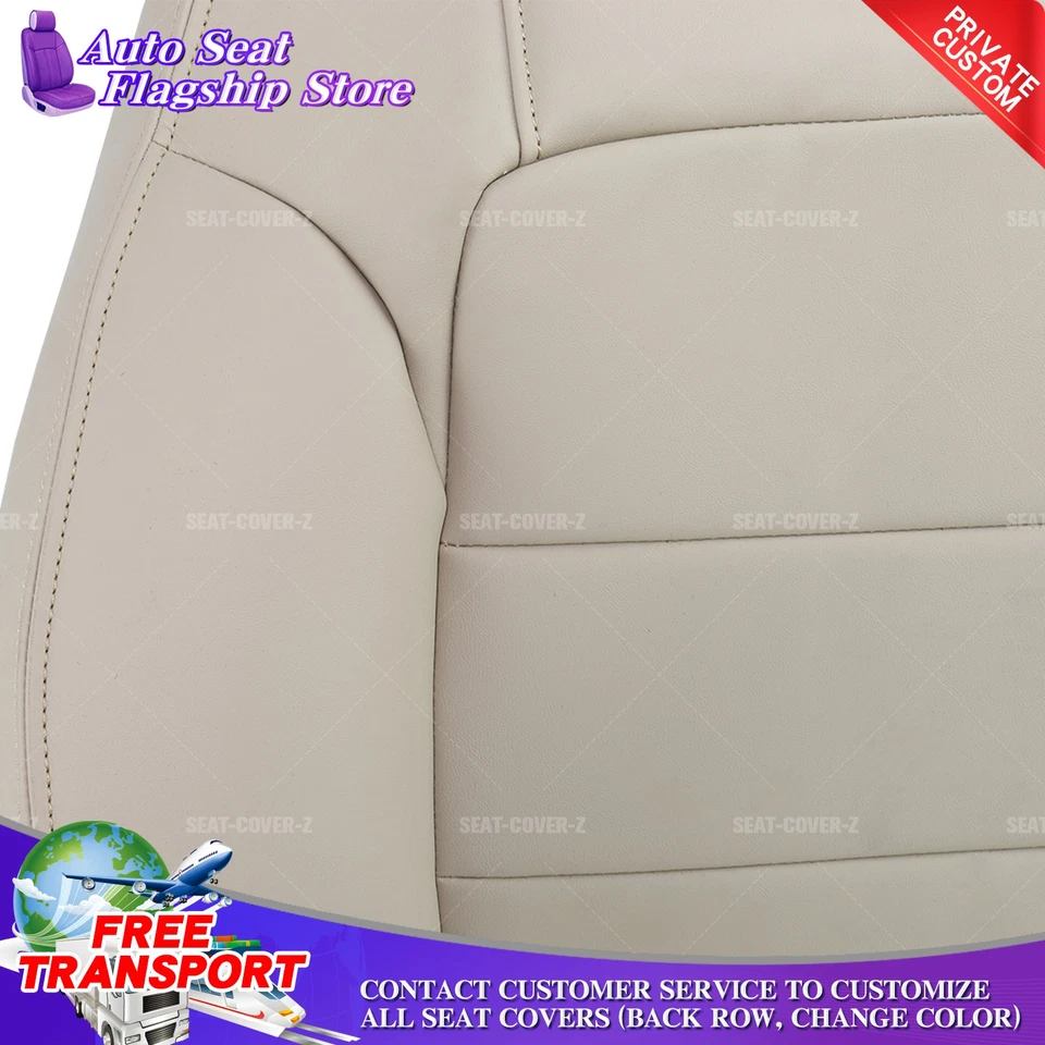 For 1995 Acura Legend Coupe Driver Passenger Bottom & Top Seat Cover Beige Foto 4 de 4