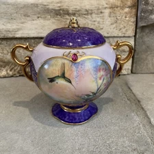 Vintage Nature’s Jeweled Treasures Ode To Joy Music Box Ardleigh Elliott *READ*