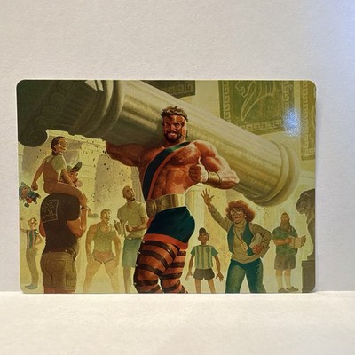 Hercules, Prince of Power Art Card S Art Series: Marvel Super Heroes 13 NM