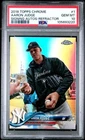 2018 TOPPS CHROME #1 AARON JUDGE VARIATION-REFRACTOR PSA 10