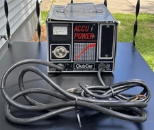 Accu Power 13800 Club Car Golf Cart Charger 36V 21A Missing Crowfoot Plug WORKS!