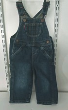 Levi's Toddler Overalls Bib 18 Months Denim Jean Cowboy Carpenter Cotton